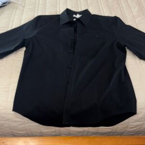 Calvin Klein Black Dress Shirt